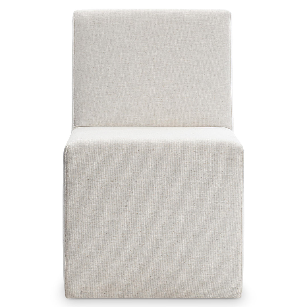 American Home Furniture Bernhardt Loft Brasea Caster Chair - Set of 2