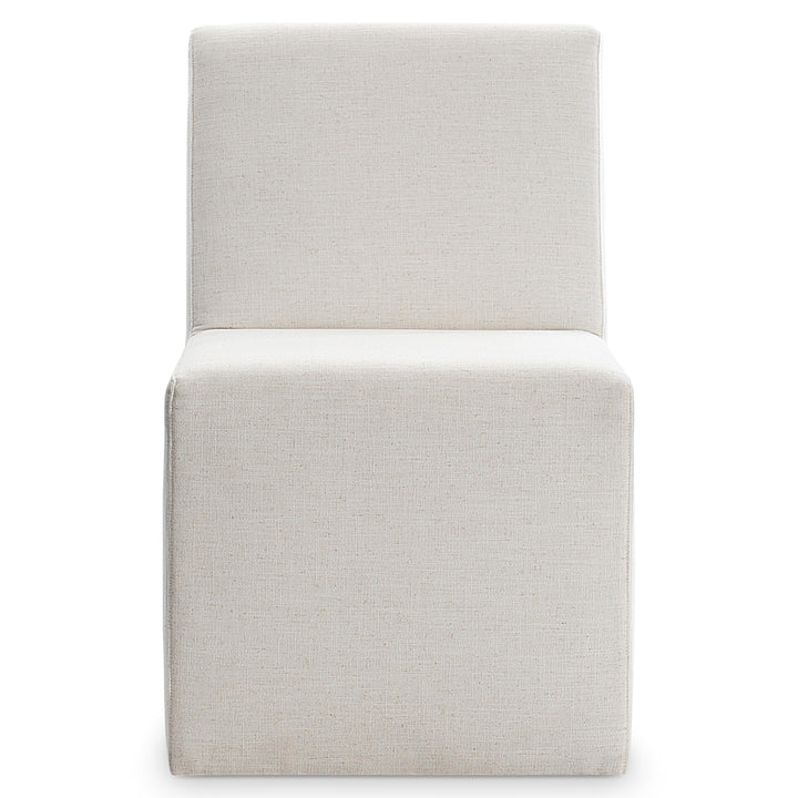 American Home Furniture Bernhardt Loft Brasea Caster Chair - Set of 2