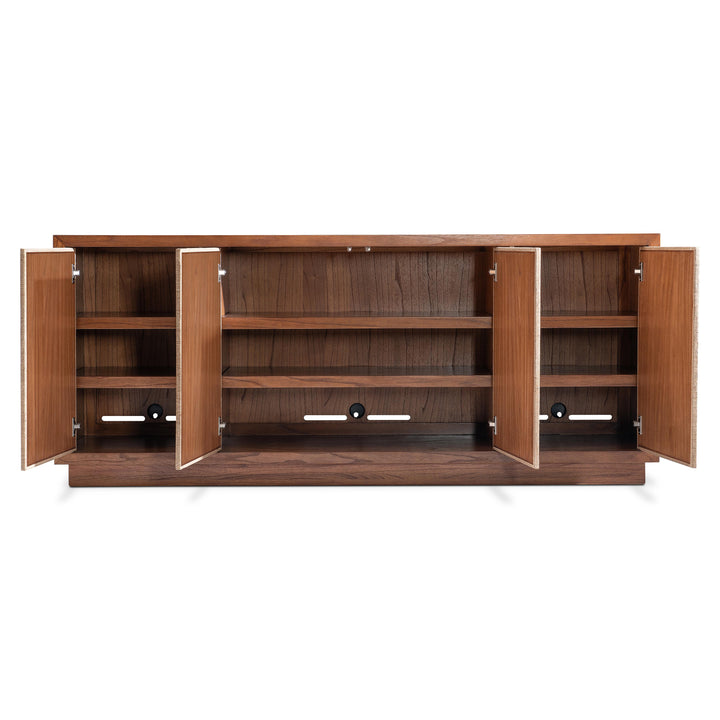 American Home Furniture Bernhardt Loft Brasea Entertainment Credenza