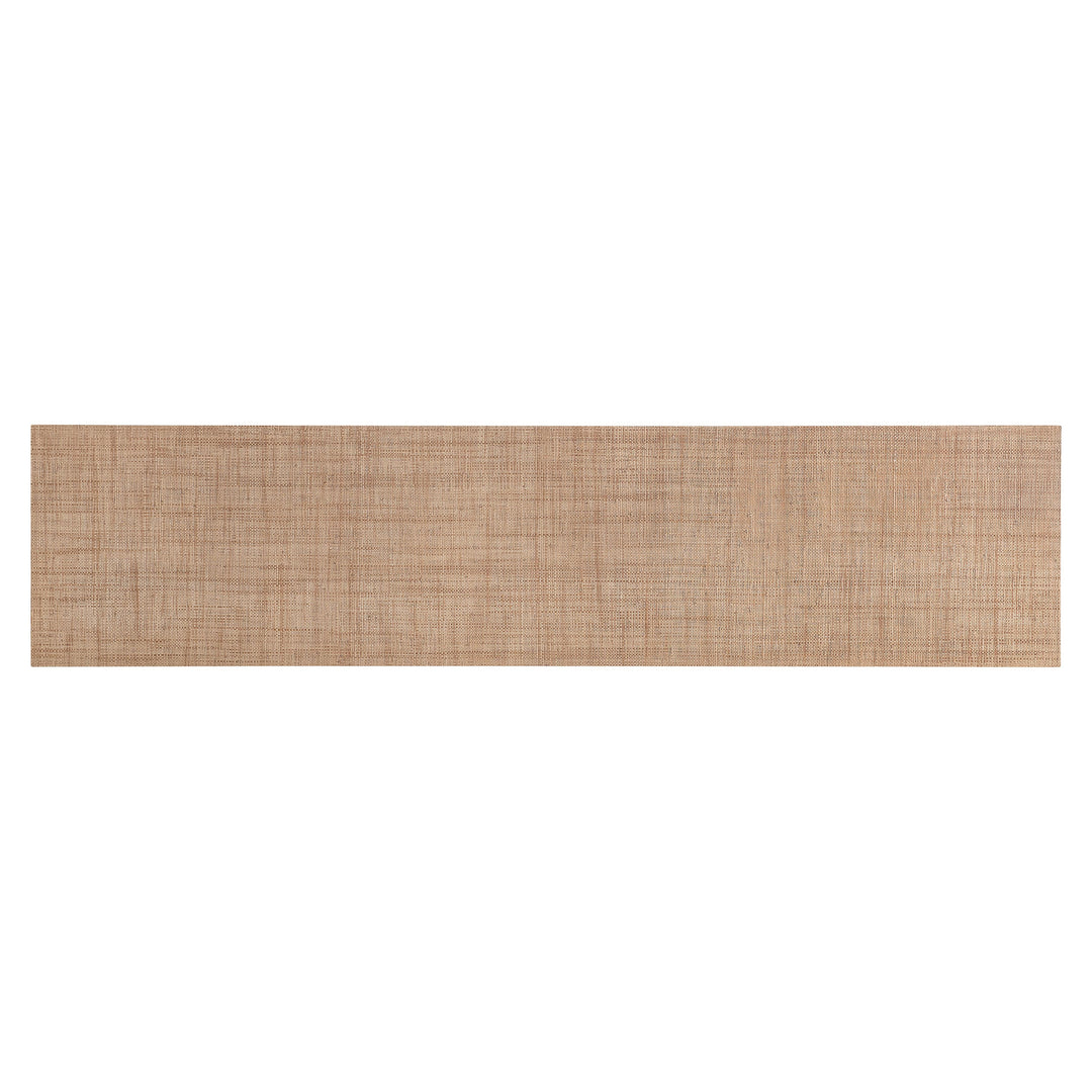 American Home Furniture Bernhardt Loft Brasea Woven Console Table