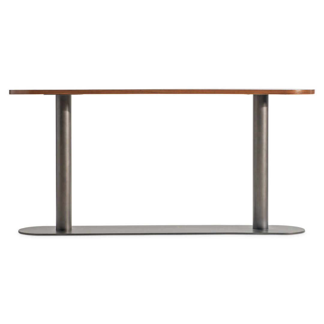 American Home Furniture Bernhardt Loft Brasea Console Table