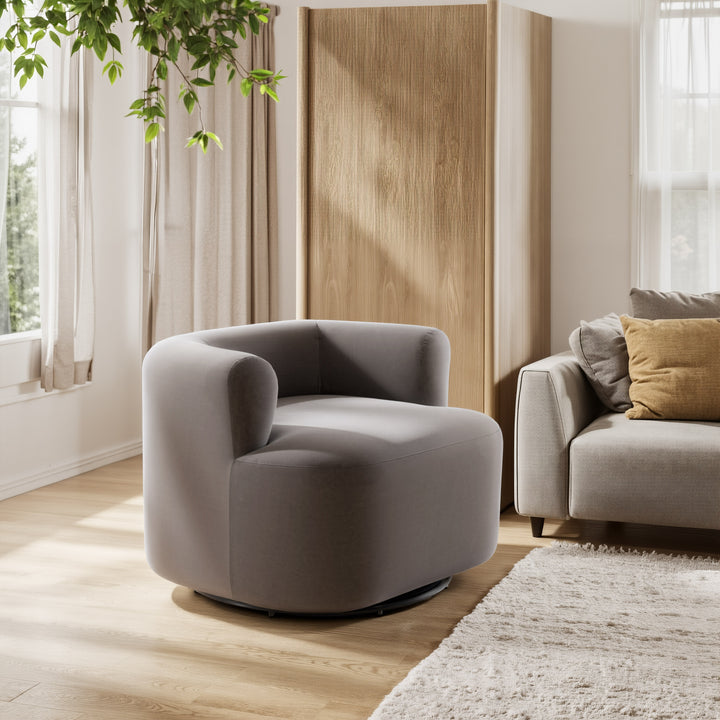 Mugav Swivel Chair Gray - 110293