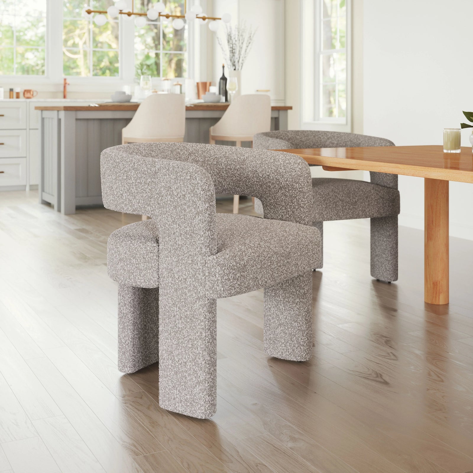 Zuo Java Accent Chair Sandy Beige ACCENT + LOUNGE CHAIRS
