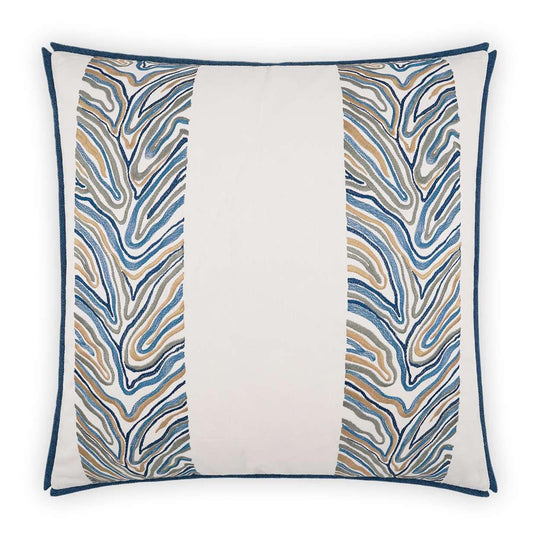 D.V. KAP Home - Blue Jungle Pillow - 3964-2424 | American Home Furniture