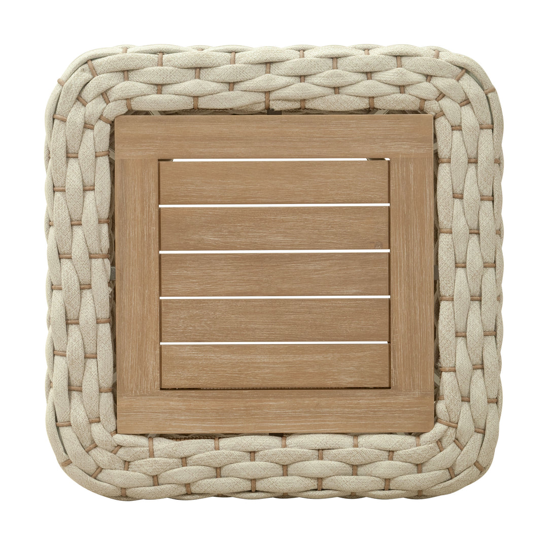 Antul Coffee Table White & Natural
