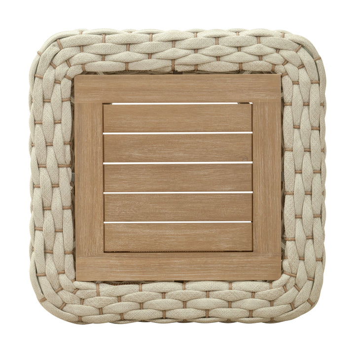 Antul Coffee Table White & Natural