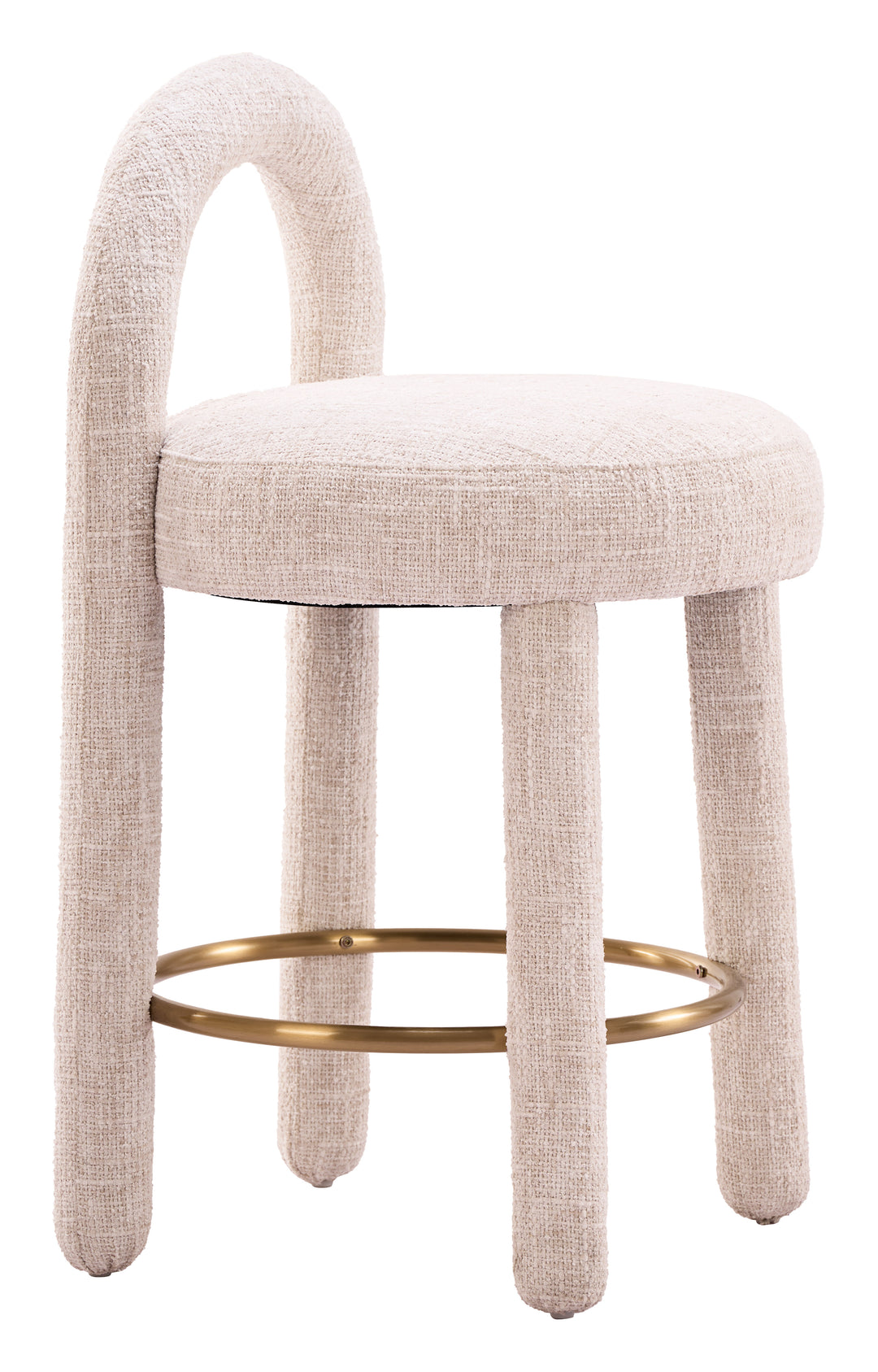 Curco Counter Stool (Set of 2) Beige