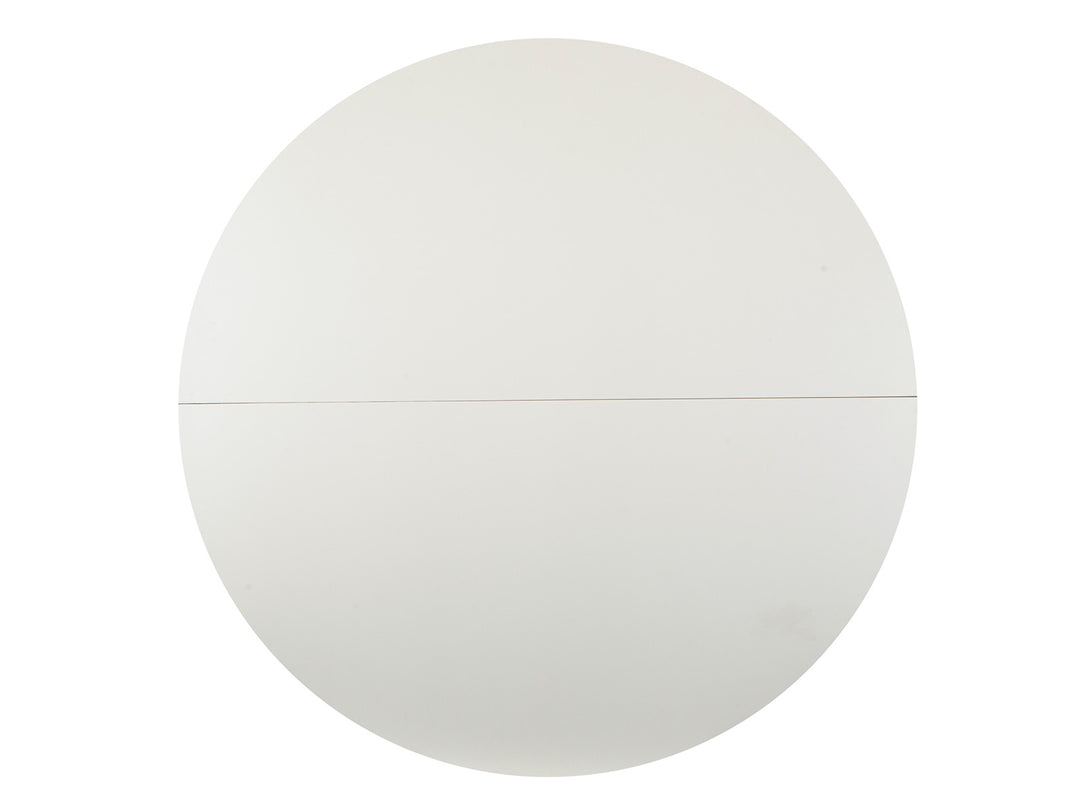 Willowbrook Egg Shell White Extendable 48" Round Dining Table - D5324-25