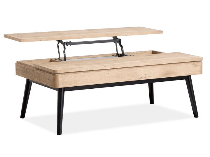 Fletcher Driftwood Lift Top Storage Cocktail Table - T5864-50