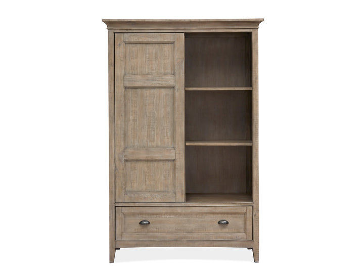 Paxton Place Dovetail Grey Door Chest - B4805-13