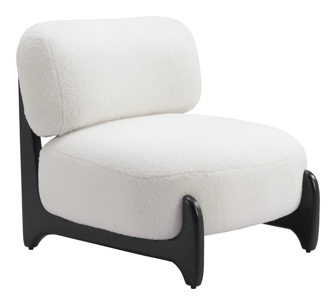 Bombo Accent Chair White - AmericanHomeFurniture