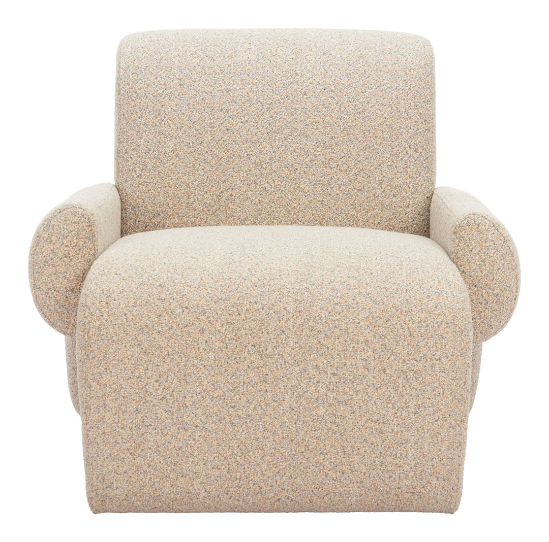 Rura Accent Chair Heathered Beige - AmericanHomeFurniture