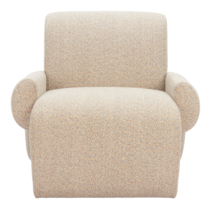 Rura Accent Chair Heathered Beige - AmericanHomeFurniture