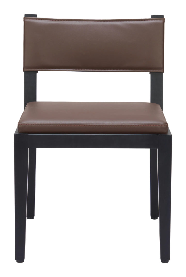 Roxas Dining Chair (Set of 2) Brown - AmericanHomeFurniture