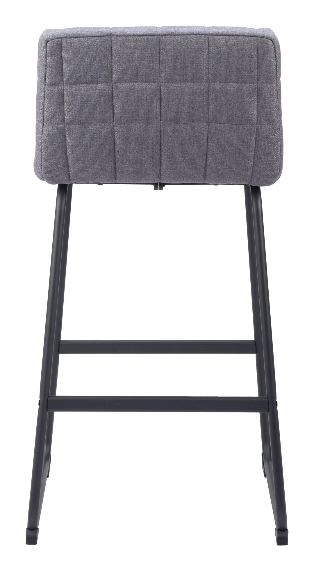 Pago Barstool (Set of 2) Gray - AmericanHomeFurniture