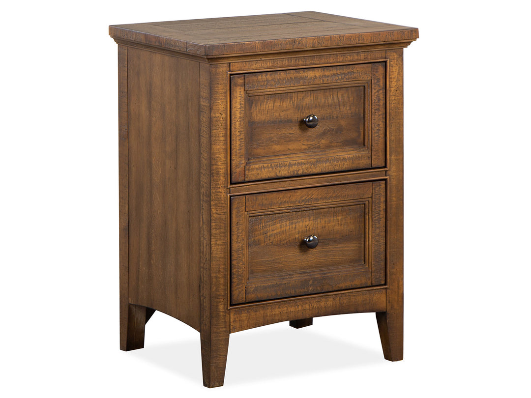 Bay Creek Toasted Nutmeg Small Drawer Nightstand - B4398-06