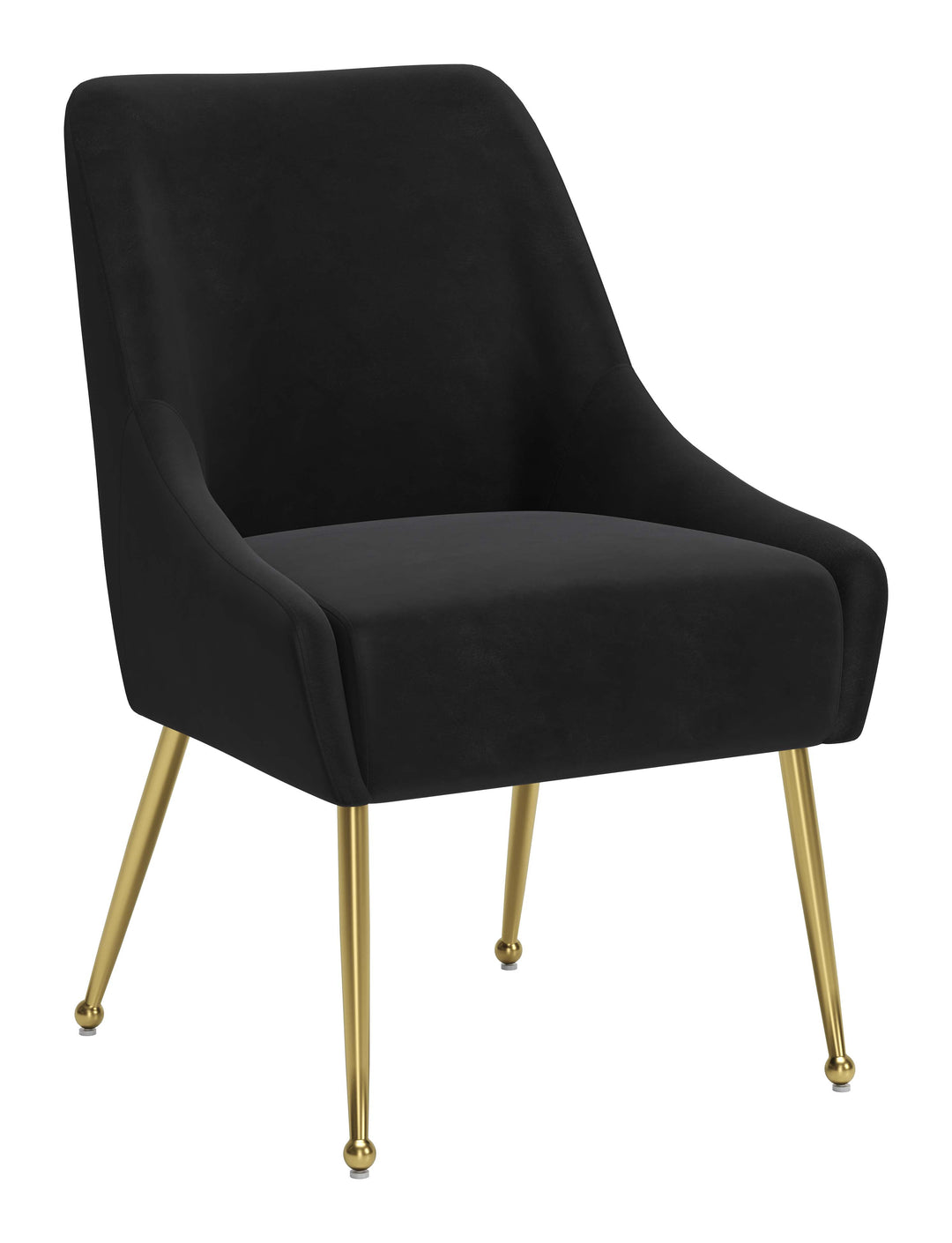 Maxine Dining Chair Black & Gold - 109717