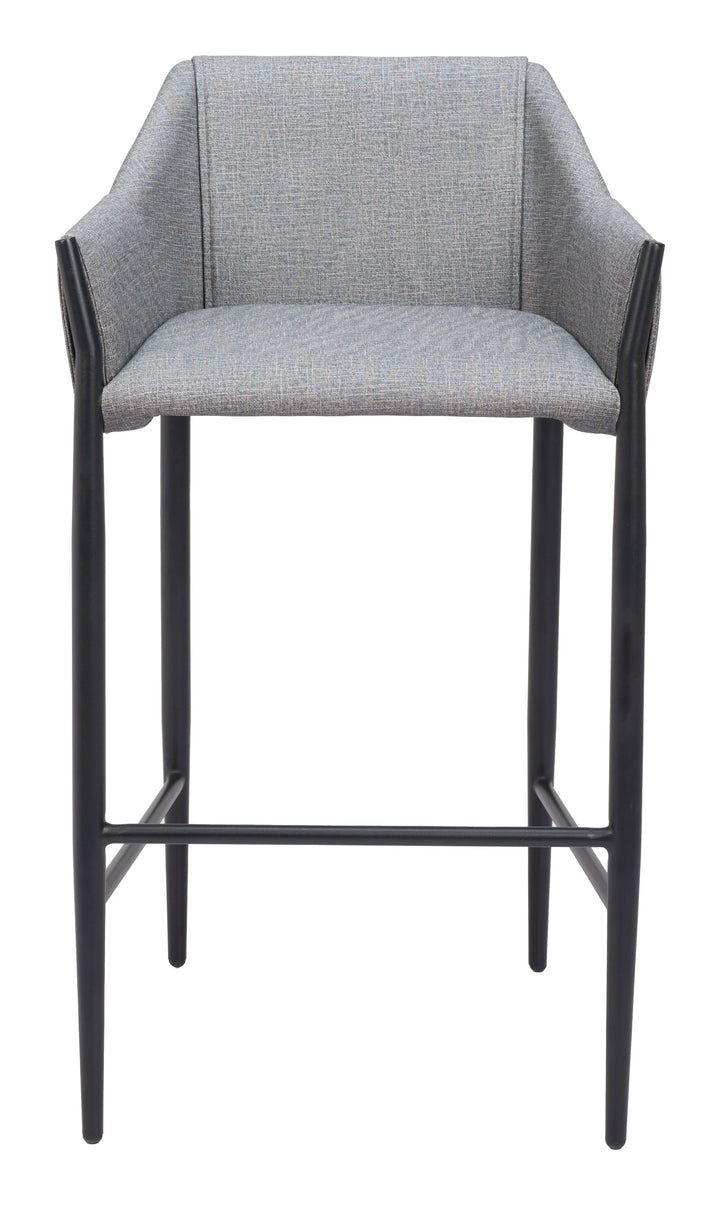 Andover Barstool Slate Gray - AmericanHomeFurniture