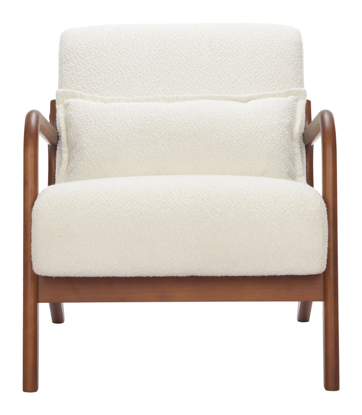 Macio Accent Chair Cream - AmericanHomeFurniture