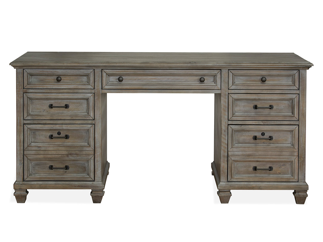Lancaster Dovetail Grey Executive Desk - H4352-02