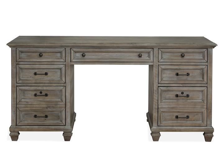 Lancaster Dovetail Grey Executive Desk - H4352-02