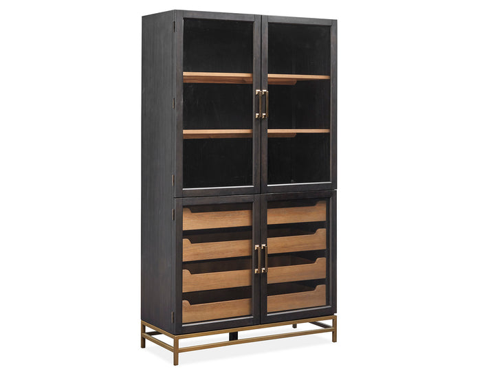 Lindon Coffee Bean Two Tone Cabinet - D5570-01B