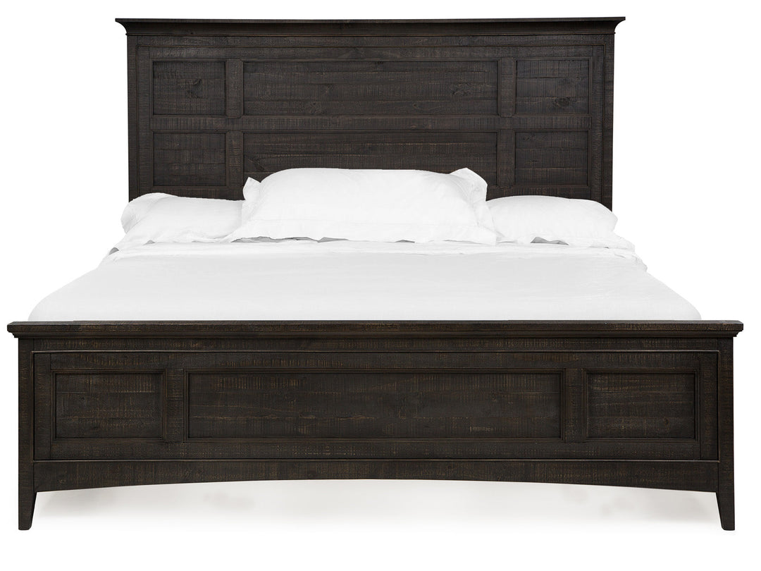 Westley Falls Graphite Panel Storage Bed