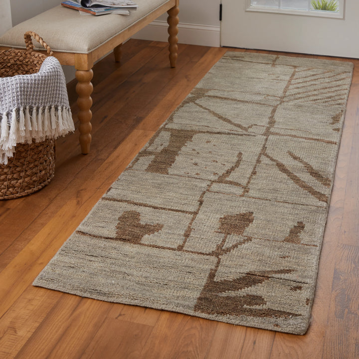 Runner/2'6" x 8'/Tan