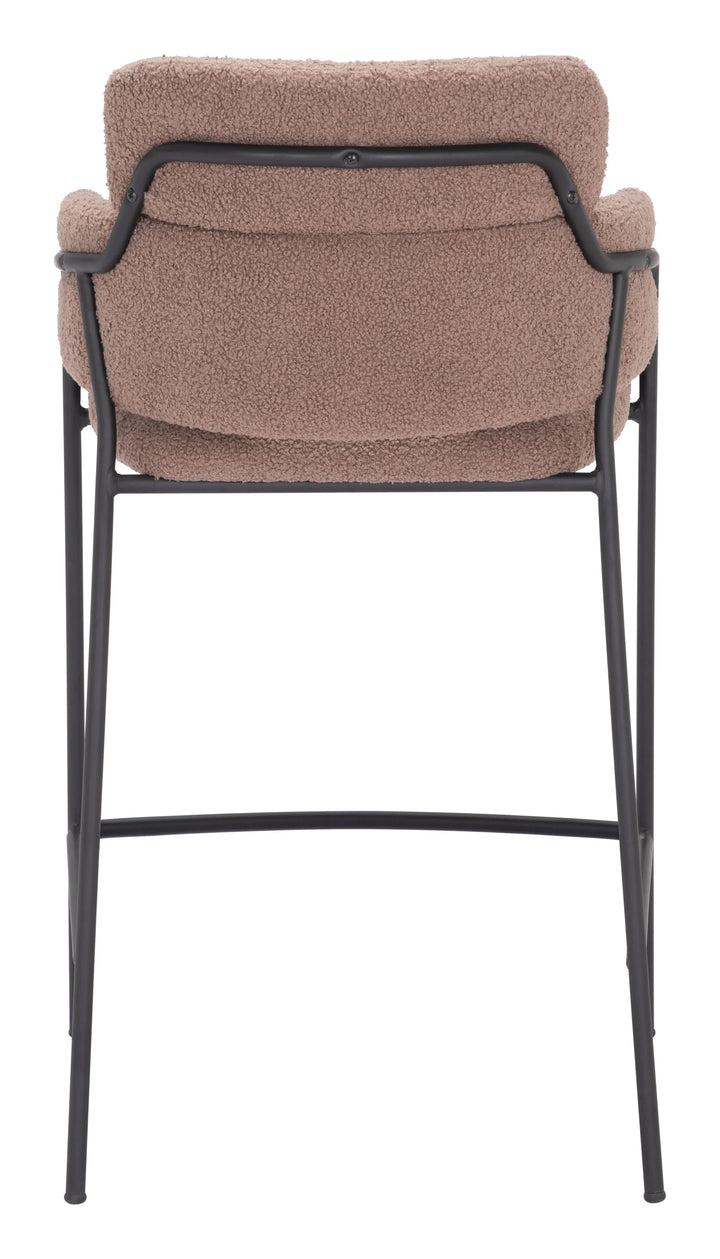 Marcel Counter Stool (Set of 2) Brown - AmericanHomeFurniture