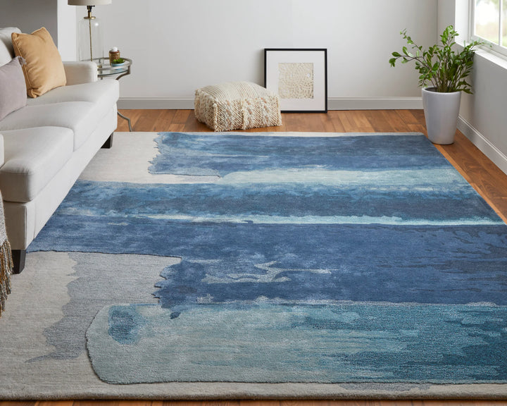 Rectangle/Blue-Ivory
