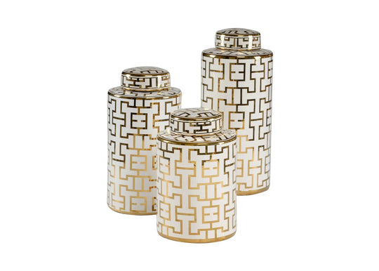 Wildwood Noble Canisters (S3) VASES, JARS, + BOTTLES