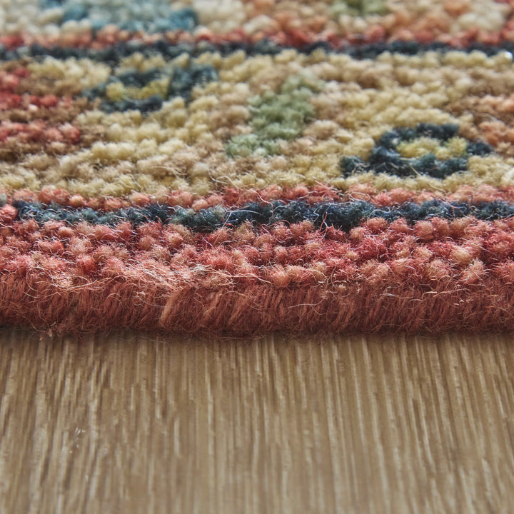 Rectangle/2' x 3'/Rust/Ivory