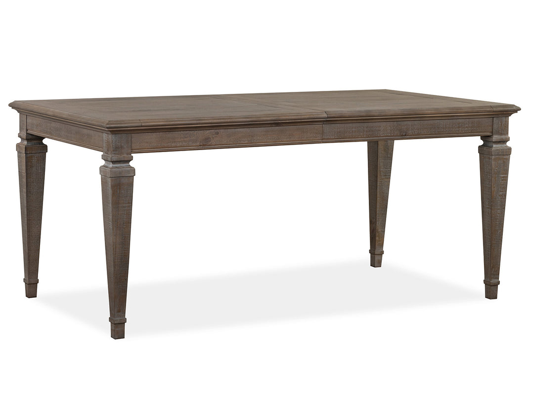 Lancaster Dovetail Grey Extendable Rectangular Dining Table - D4352-20