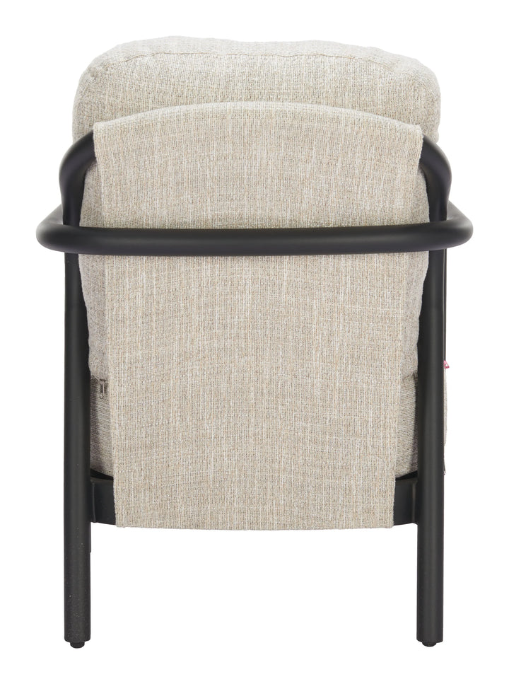 Rein Accent Chair Beige - AmericanHomeFurniture