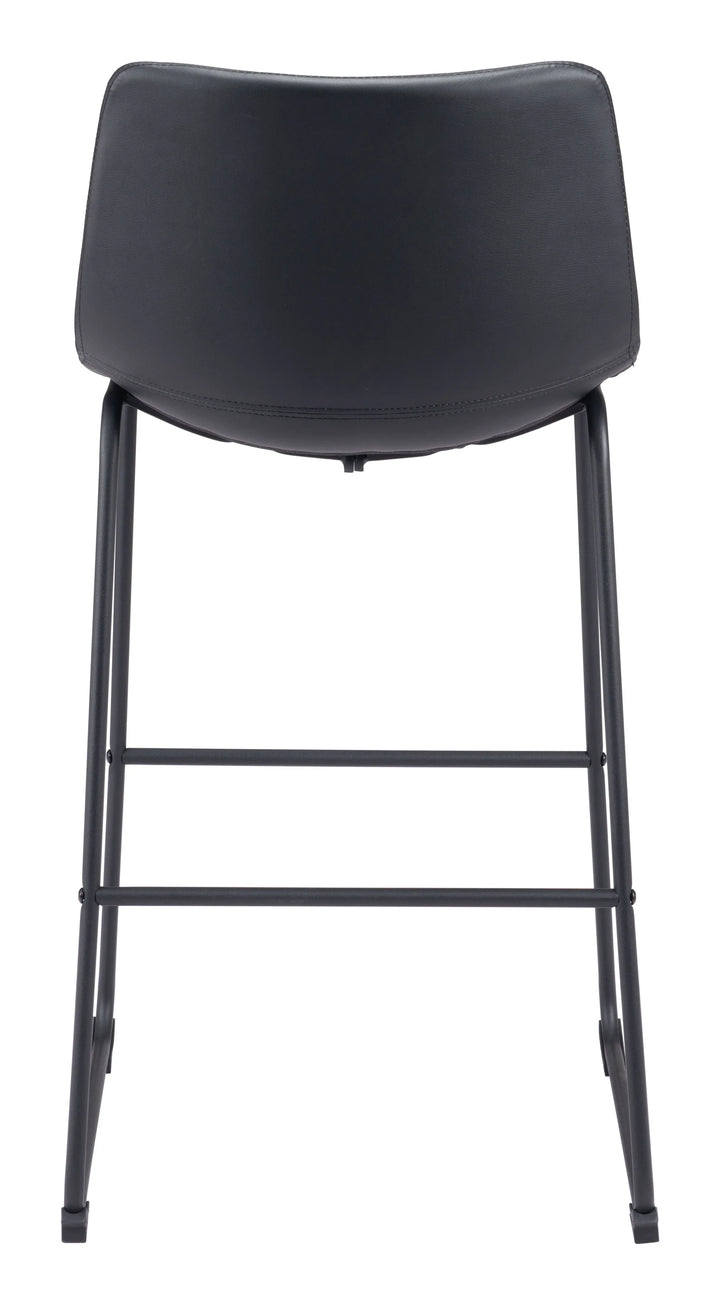 Smart Barstool (Set of 2) Black - AmericanHomeFurniture