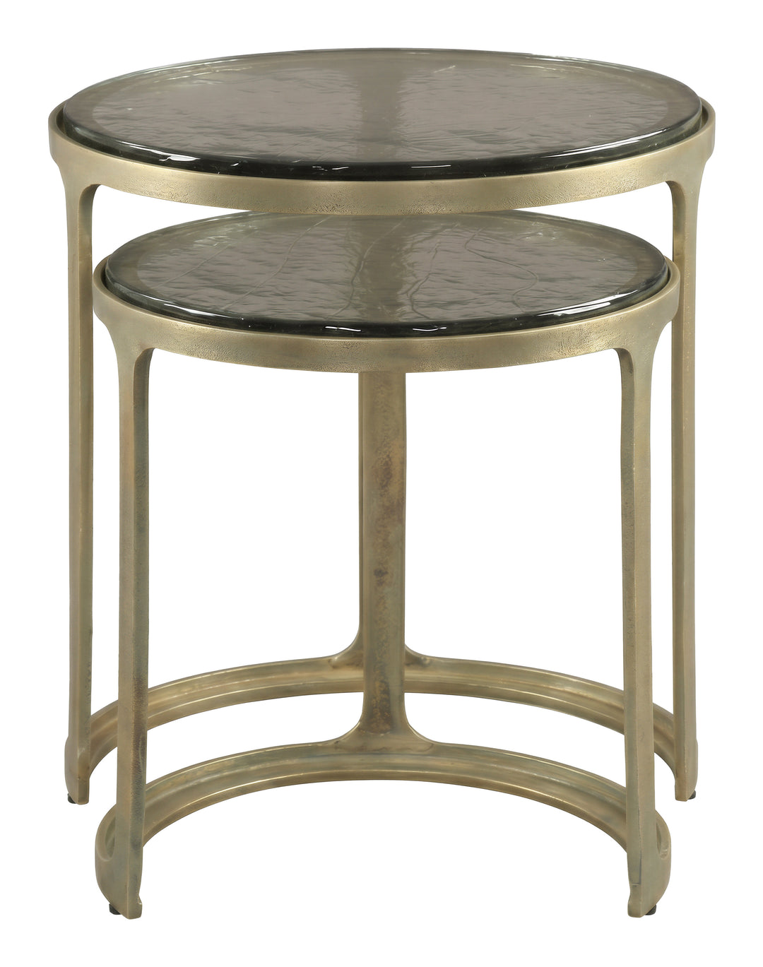 Tessa Nesting Tables (2-Piece) Brass - 110957