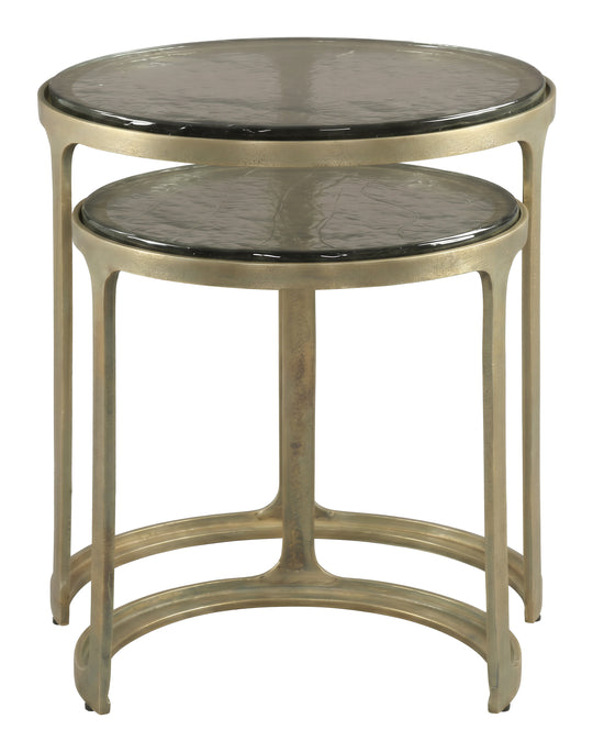 Tessa Nesting Tables (2-Piece) Brass - 110957