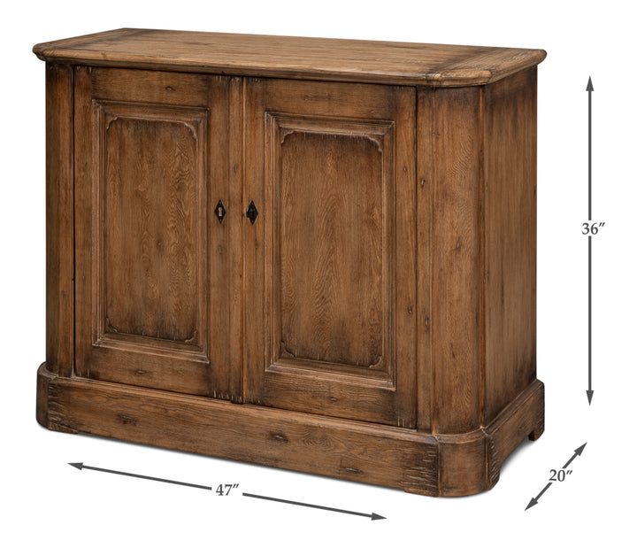 American Home Furniture | Sarreid - Stephano Two Door Sideboard - Brown