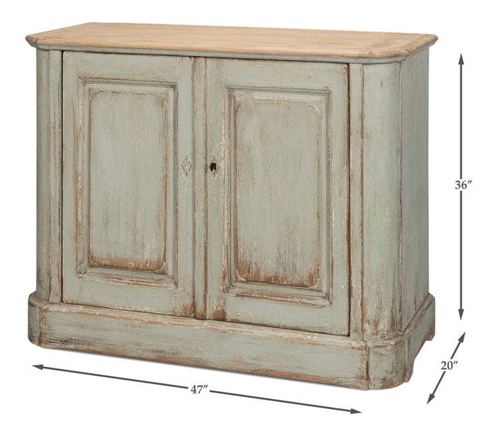 American Home Furniture | Sarreid - Stephano Two Door Sideboard - Sage