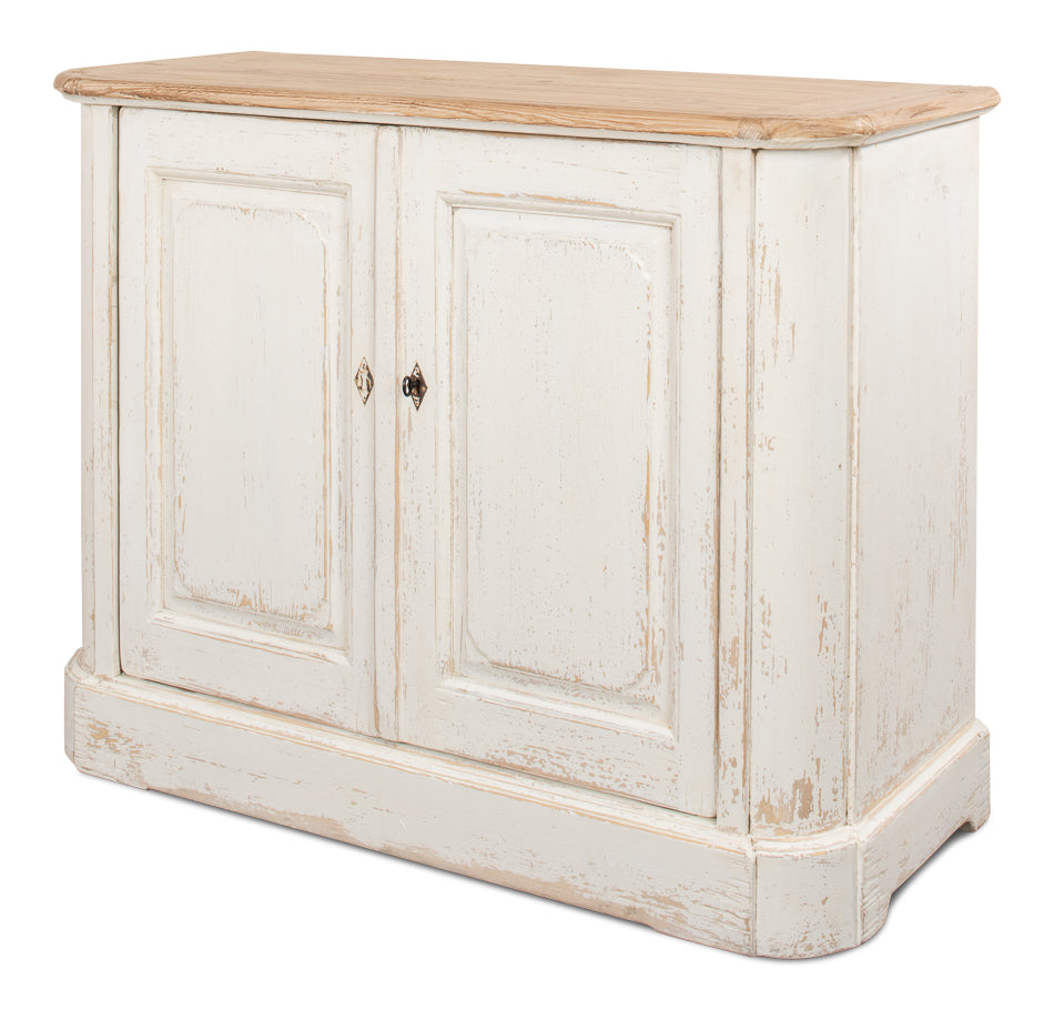 American Home Furniture | Sarreid - Stepahno Two Door Sideboard - Ant.Whtwash