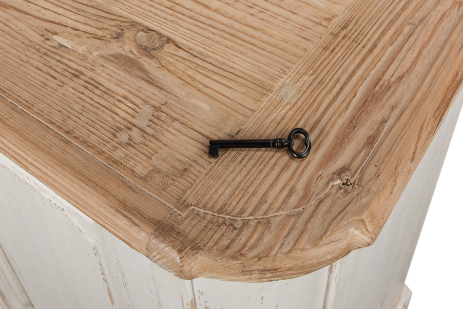 American Home Furniture | Sarreid - Stepahno Two Door Sideboard - Ant.Whtwash