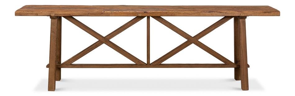 Sarreid Double X Base Sofa Table CONSOLE TABLES