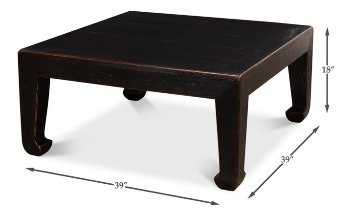 American Home Furniture | Sarreid - Classic Chinese Coffee Table 2