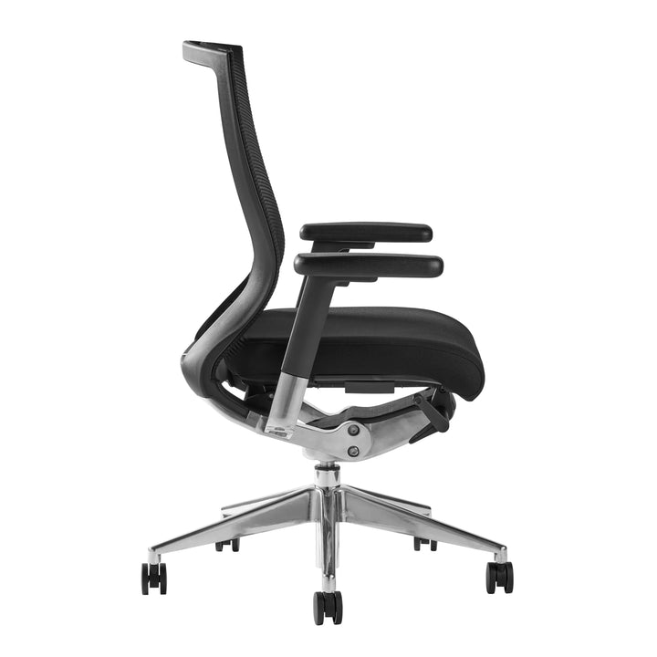 Black/Polished Aluminum