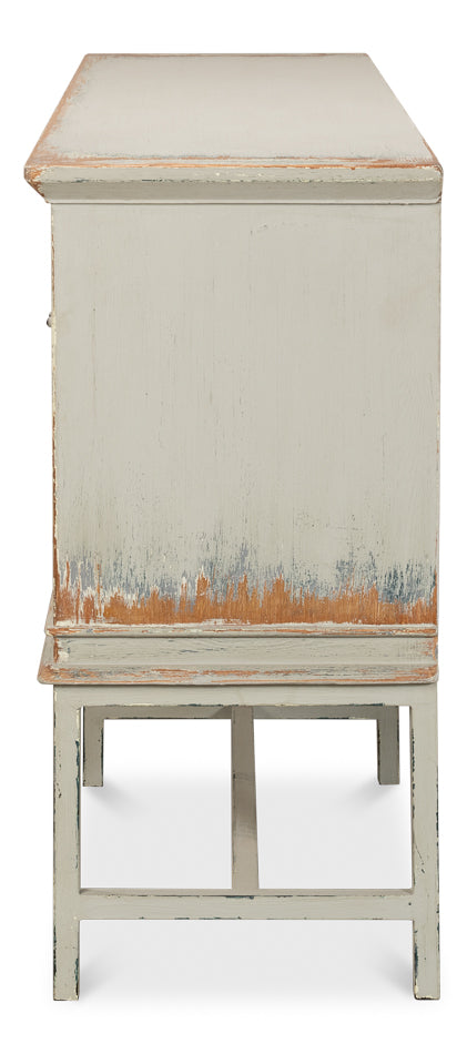 American Home Furniture | Sarreid - Wall Sideboard On Stand