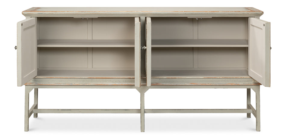 American Home Furniture | Sarreid - Wall Sideboard On Stand