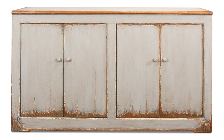 American Home Furniture | Sarreid - Wall Sideboard W/Four Doors