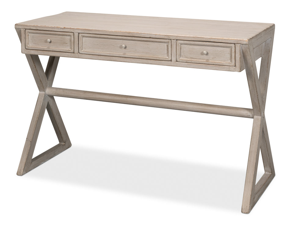 American Home Furniture | Sarreid - Kitchen Desk - Stone Grey