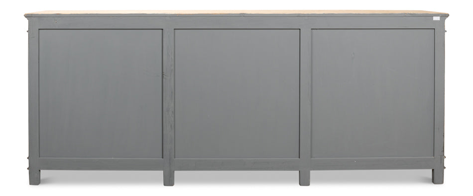 American Home Furniture | Sarreid - Marksman Sideboard - Antique Ebony