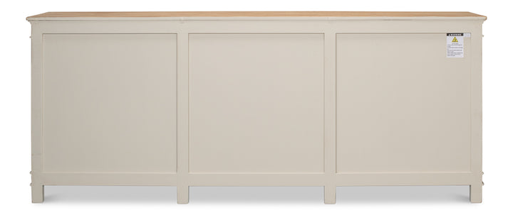 American Home Furniture | Sarreid - Marksman Sideboard Antique Muted Grey